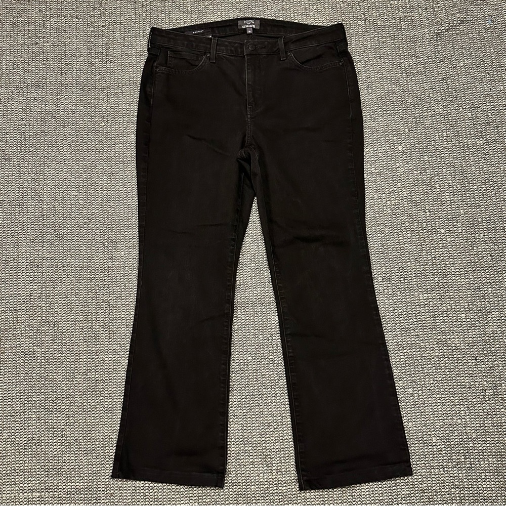 NYDJ Women's Black Boot Cut Jeans